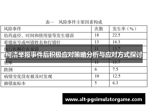 柯洁举报事件后积极应对策略分析与应对方式探讨