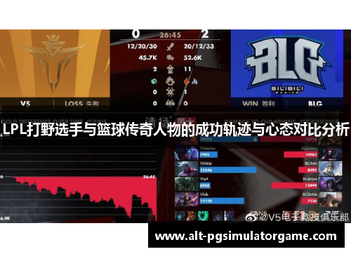 LPL打野选手与篮球传奇人物的成功轨迹与心态对比分析
